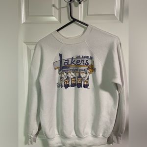 Vintage Los Angeles lakers basketball club sweater